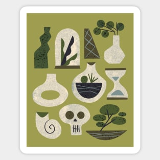 Biology Still Life Sticker